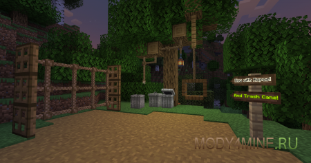 PolyDecorations - мод на маленькие декорации в Minecraft 1.21.9 и 1.20.6