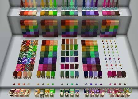 El And L’s Dyes - мод на новые красители в Minecraft 1.20.1