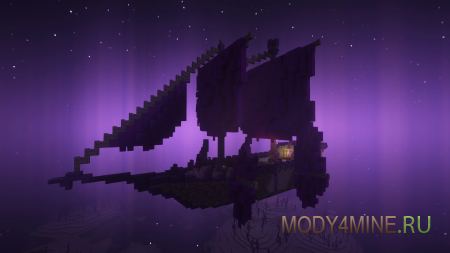 Medieval Buildings Nether and End Edition - мод на средневековые постройки в Minecraft 1.21.9 и 1.20.6