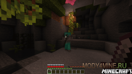 Grabby Mobs - мод на подбирание вещей мобами в Minecraft 1.21.10, 1.20.6, 1.19.4 и 1.18.2