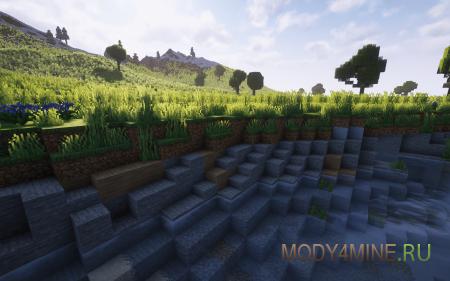 Blooming Nature - мод на улучшенные биомы в Minecraft 1.21.1 и 1.20.1