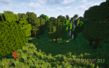 Blooming Nature - мод на улучшенные биомы в Minecraft 1.21.1 и 1.20.1