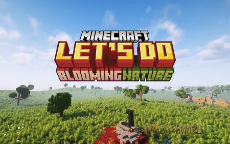 Blooming Nature - мод на улучшенные биомы в Minecraft 1.21.1 и 1.20.1