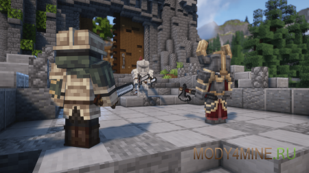 Fantasy Armor - мод на рыцарские доспехи в Minecraft 1.21.1, 1.20.4 и 1.19.4