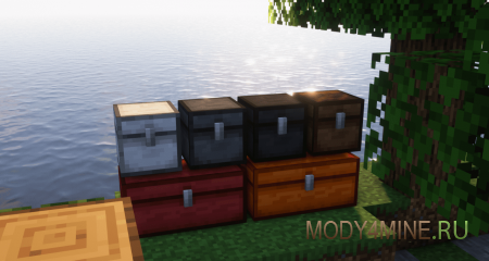 Chest Colorizer - мод на цветные сундуки в Minecraft 1.21.10, 1.20.6 и 1.19.4