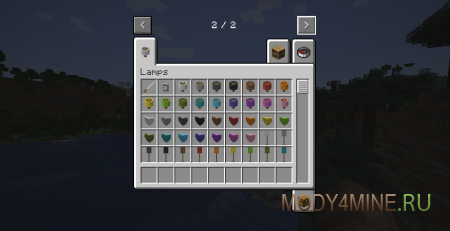 Decorative Lamps - мод на светильники в Minecraft 1.21.1, 1.20.6 и 1.19.2
