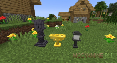Decorative Lamps - мод на светильники в Minecraft 1.21.1, 1.20.6 и 1.19.2