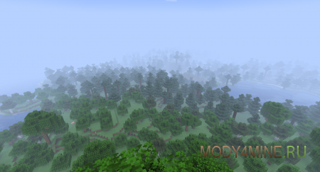 Fog Looks Modern Now - мод на реалистичный туман в Minecraft 1.20.4, 1.19.2 и 1.18.2