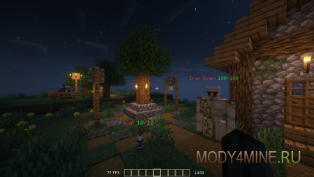 Better Healthbar - мод на здоровье мобов в Minecraft 1.21.11 и 1.20.6