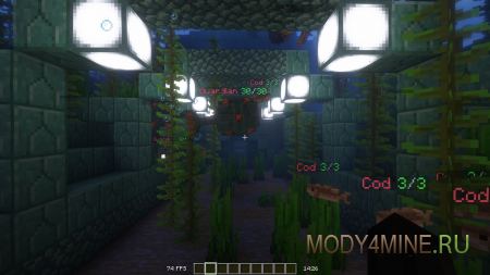 Better Healthbar - мод на здоровье мобов в Minecraft 1.21.11 и 1.20.6