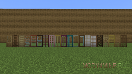Sliding Doors - мод на раздвижные двери в Minecraft 1.21.8, 1.20.6, 1.19.2 и 1.18.2