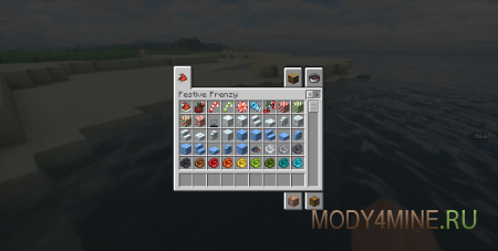 Festive Frenzy - мод на рождественские украшения в Minecraft 1.21.11 и 1.20.6