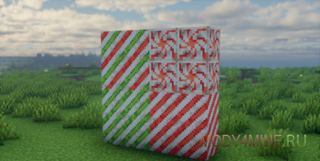 Festive Frenzy - мод на рождественские украшения в Minecraft 1.21.11 и 1.20.6