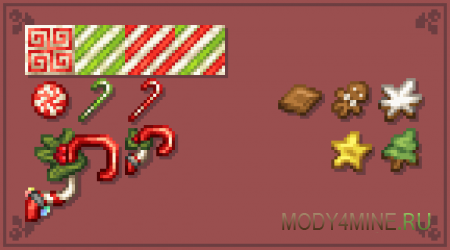 Festive Frenzy - мод на рождественские украшения в Minecraft 1.21.11 и 1.20.6