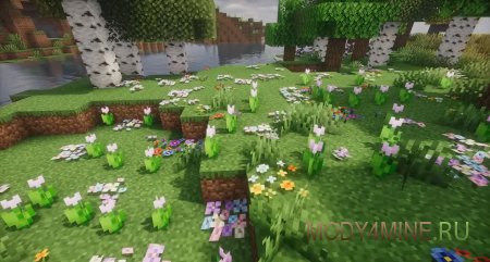 Wilder Flowers - мод на новые цветы в Minecraft 1.21.11, 1.20.1 и 1.19.2