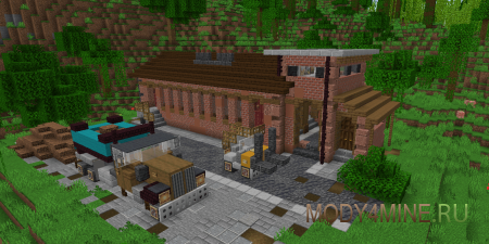 Modern Structures - мод на современные структуры в Minecraft 1.20.1