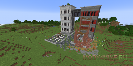 Modern Structures - мод на современные структуры в Minecraft 1.20.1