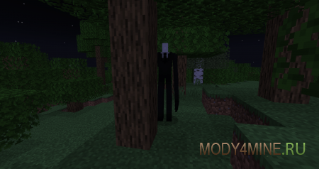 Slenderman Ascend - мод на слендермена в Minecraft 1.20.1 и 1.19.4