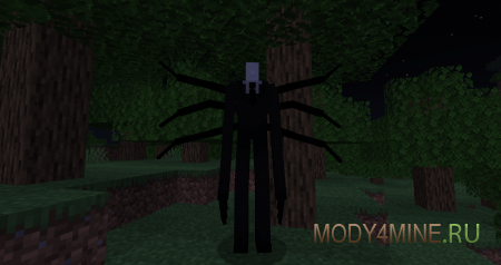 Slenderman Ascend - мод на слендермена в Minecraft 1.20.1 и 1.19.4
