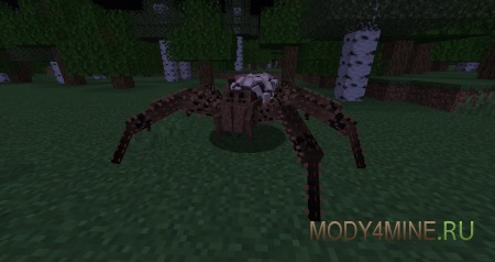 Better Arachnophobia - мод на гигантских пауков в Minecraft 1.20.1 и 1.19.4