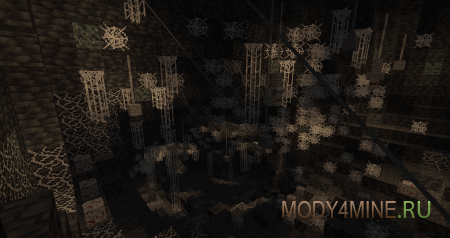 Better Arachnophobia - мод на гигантских пауков в Minecraft 1.20.1 и 1.19.4