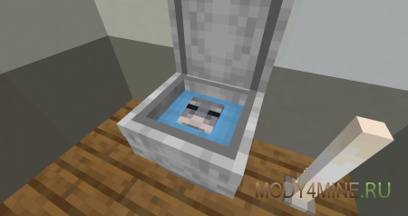 SCP-789-J The Butt Ghost - мод на туалетного монстра в Minecraft 1.20.1 и 1.19.4