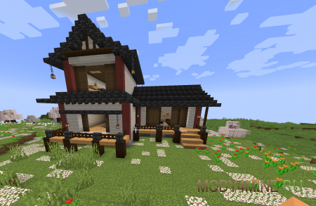 Maple - мод на красивый лес для Minecraft 1.21.11, 1.20.1, 1.19.4 и 1.18.2