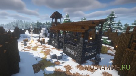 It Takes A Pillage Continuation - мод на форты разбойников в Minecraft 1.21.11 и 1.20.1