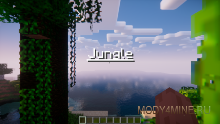 You Are Here - мод на название биомов в Minecraft 1.21.11, 1.20.6, 1.19.4 и 1.18.2
