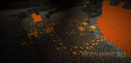 Larger Ore Veins Deluxe - мод на большие залежи руд в Minecraft 1.21.11, 1.20.6 и 1.19.4