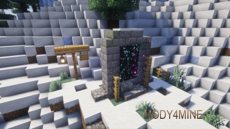 Immersive Gateways - мод на рандомные порталы в Minecraft 1.20.1