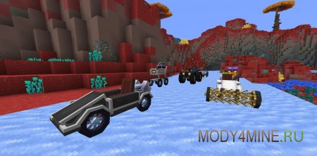 Automobility - мод на старые машины в Minecraft 1.21.1, 1.20.1, 1.19.2 и 1.18.2