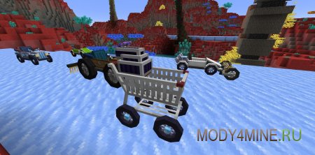 Automobility - мод на старые машины в Minecraft 1.21.1, 1.20.1, 1.19.2 и 1.18.2