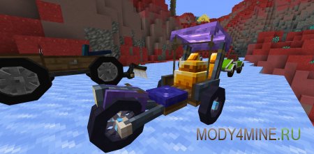 Automobility - мод на старые машины в Minecraft 1.21.1, 1.20.1, 1.19.2 и 1.18.2