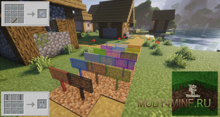 HoloSigns - мод на стеклянные таблички в Minecraft 26.1.2 и 1.21.11