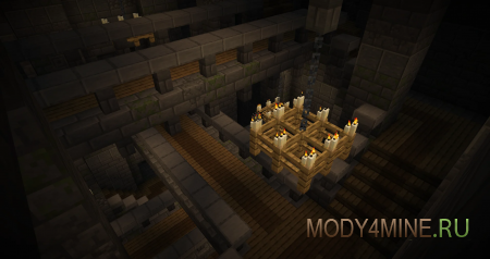 DnT Stronghold Overhaul - мод на улучшенные подземные крепости в Minecraft 26.1.2, 1.21.11 и 1.20.6