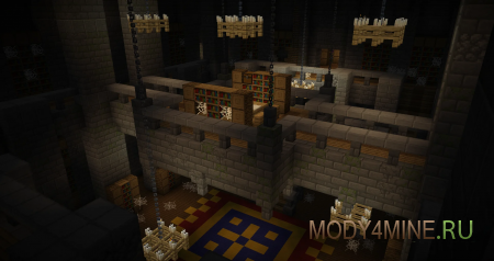 DnT Stronghold Overhaul - мод на улучшенные подземные крепости в Minecraft 26.1.2, 1.21.11 и 1.20.6