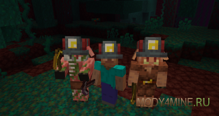 Miner’s Helmet - мод на шлем шахтера в Minecraft 26.1.2 и 1.21.8