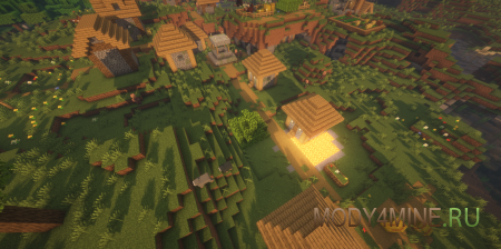 Improved Village Placement - мод на улучшенную генерацию деревень в Minecraft 26.2, 26.1.2, 1.21.11 и 1.20.1