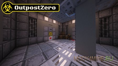 Outpost Zero - мод на генерацию бункеров в Minecraft 26.1.2, 1.21.11 и 1.20.1
