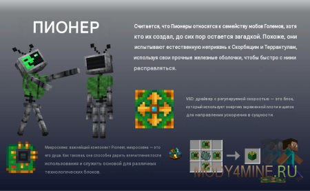 Fights&Frights - мод на забавных монстров для Minecraft 1.21.1 и 1.20.1
