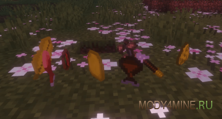 Ducky Quack Pack - мод на уток в Minecraft 26.2, 26.1.2 и 1.21.11