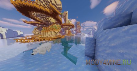Lios Spiral Tower Villages - мод на вертикальные деревни для Minecraft 26.3, 26.2, 26.1.2, 1.21.11, 1.20.6 и 1.19.4