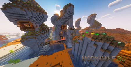 Lios Spiral Tower Villages - мод на вертикальные деревни для Minecraft 26.3, 26.2, 26.1.2, 1.21.11, 1.20.6 и 1.19.4